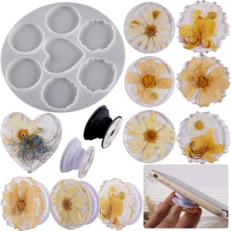 Phone Stand Hanging Tag Resin Mold (WYD-360)
