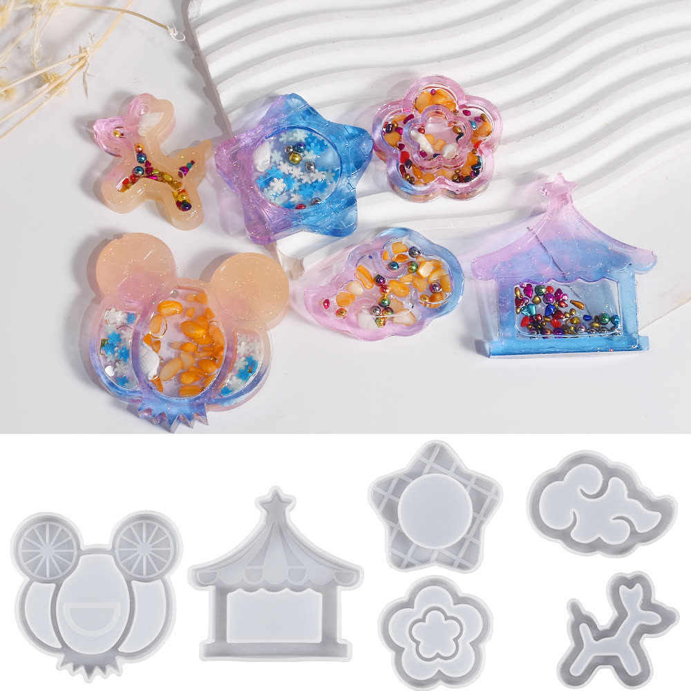 Pumpkin Carriage Waffle Resin Mold (WYD-342)