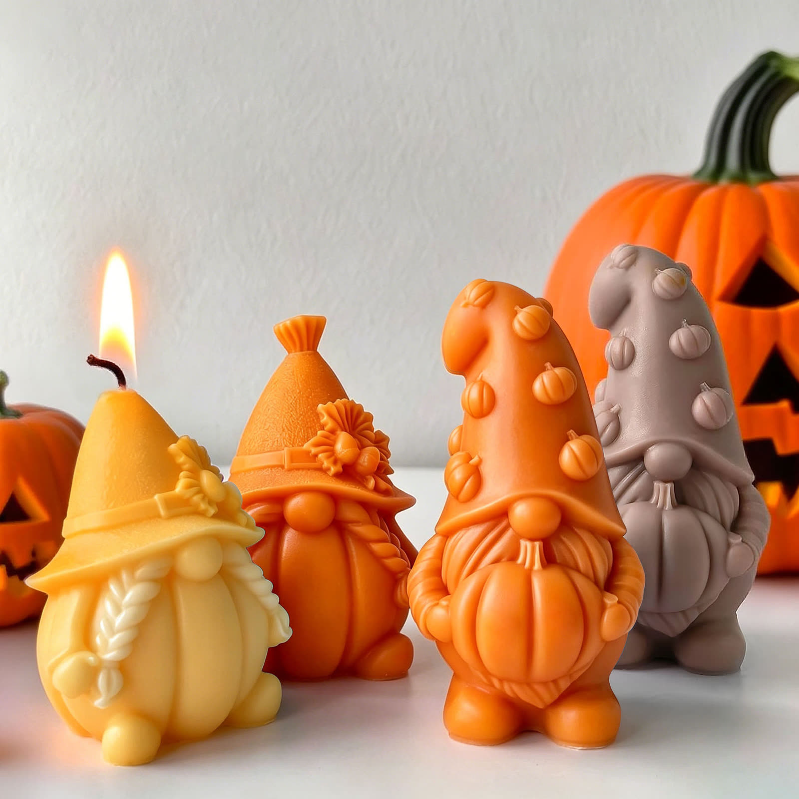 Pumpkin Dwarf Candle Mold (WYD-175)