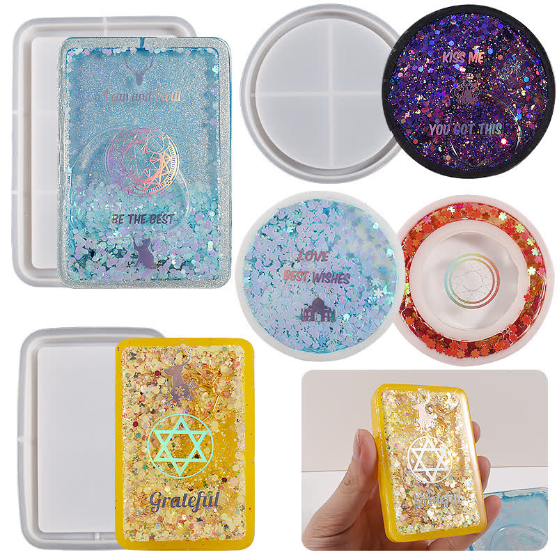 Quicksand Picture Frame Resin Mold (WYD-296)