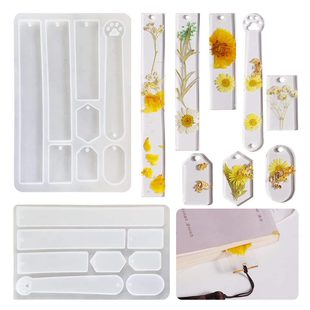 Rectangle Cat Paw Bookmark Mold (WYD-784)