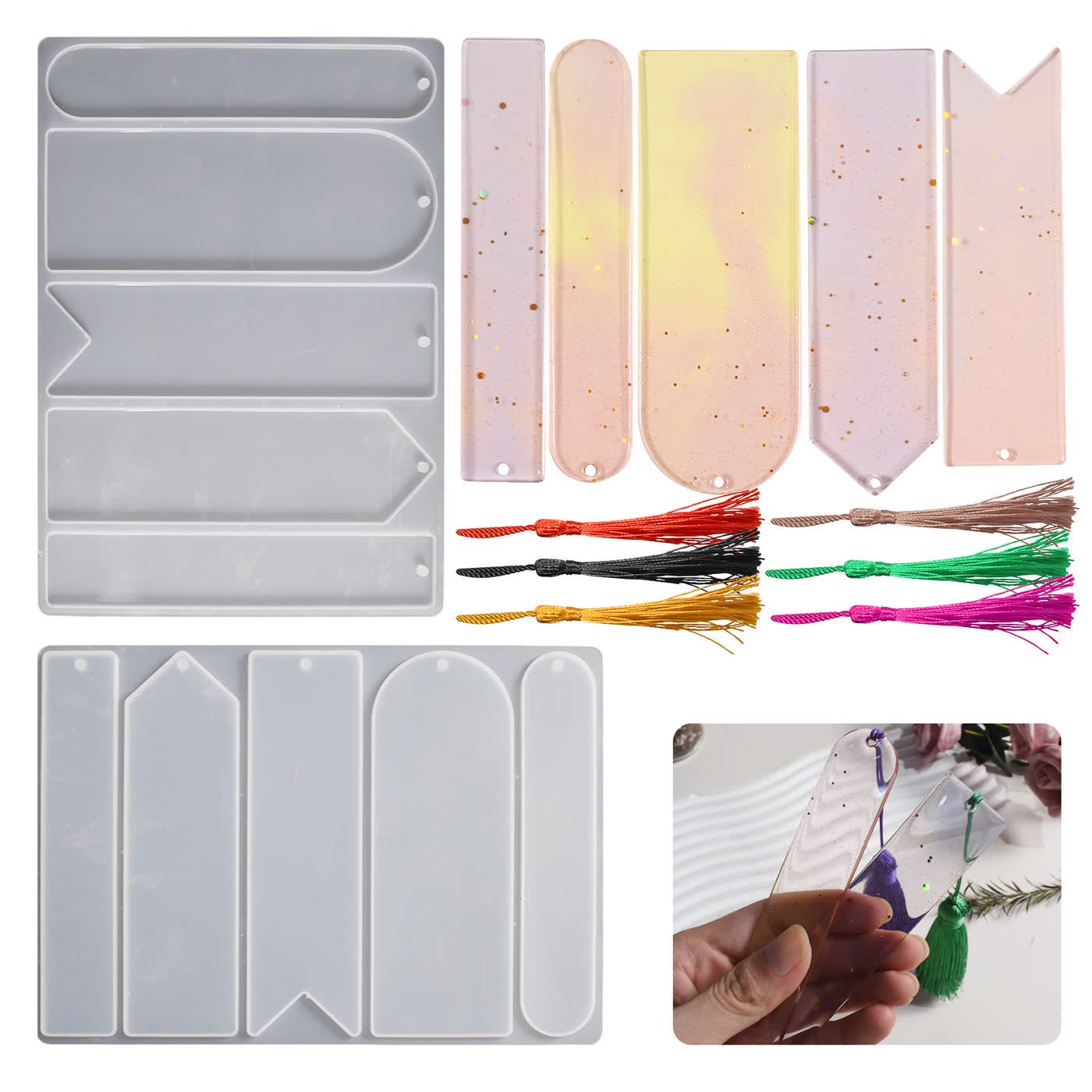 Rectangle Round Bookmark Mold (WYD-781)