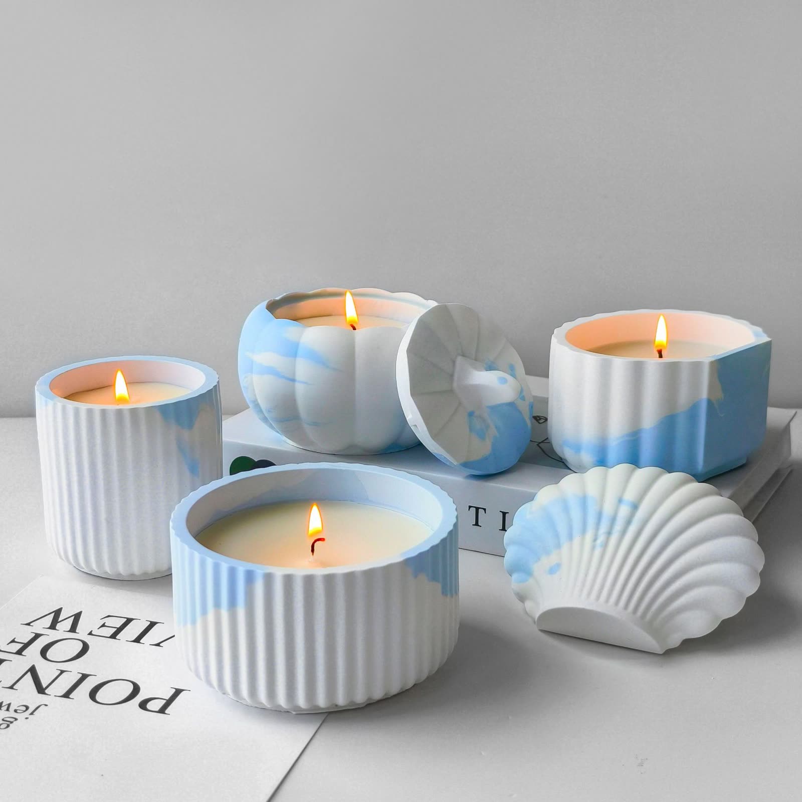 Round Hexagon Storage Box Mold (WYD-737)
