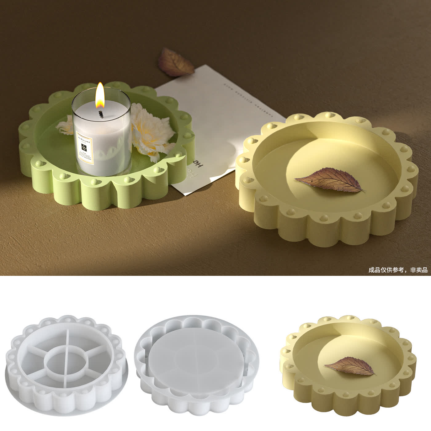 Round Lace Gypsum Mold (WYD-231)