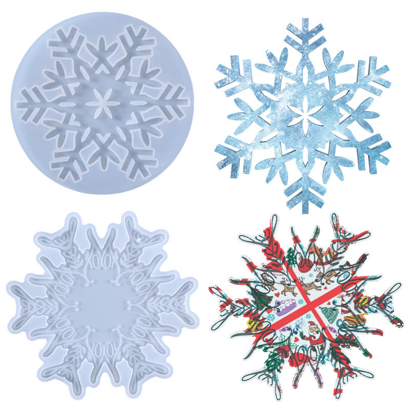 Snowflake Coaster Mold (WYD-680)
