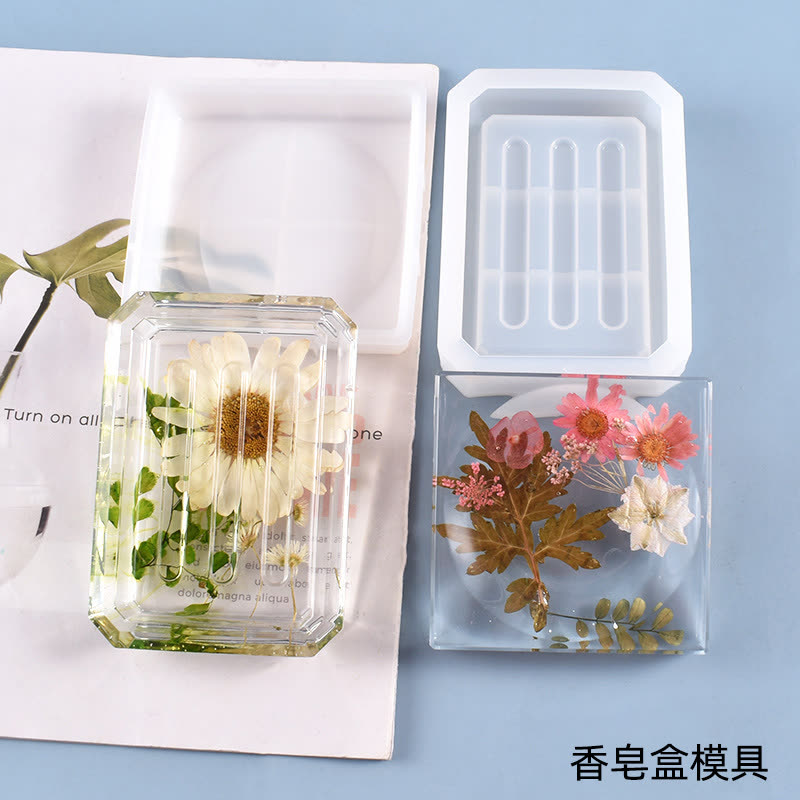 Soap Dish Storage Box Mold (WYD-739)