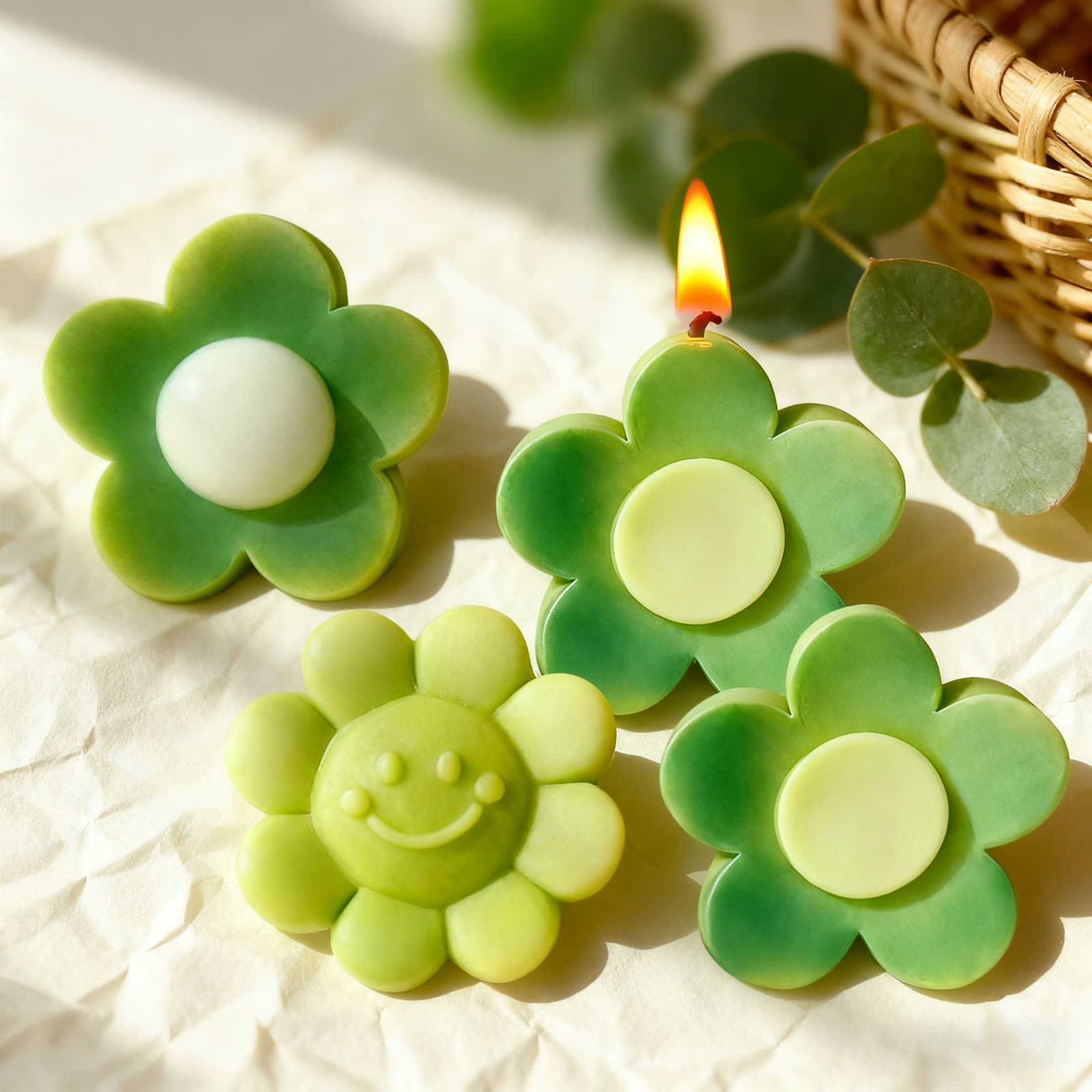 Sunflower Flower Candle Mold (WYD-108)