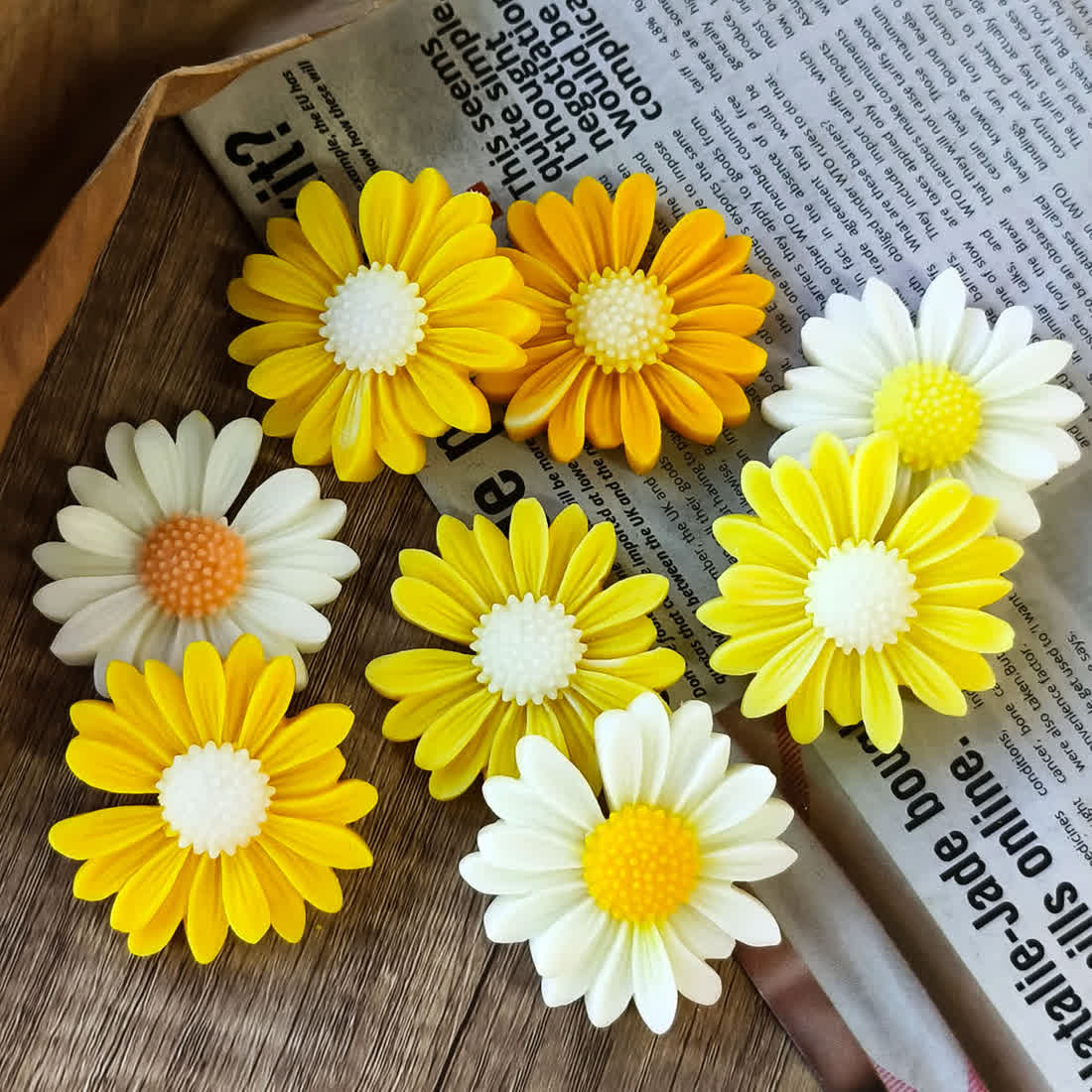 Sunflower Hanging Ornament Gypsum Mold (WYD-186)