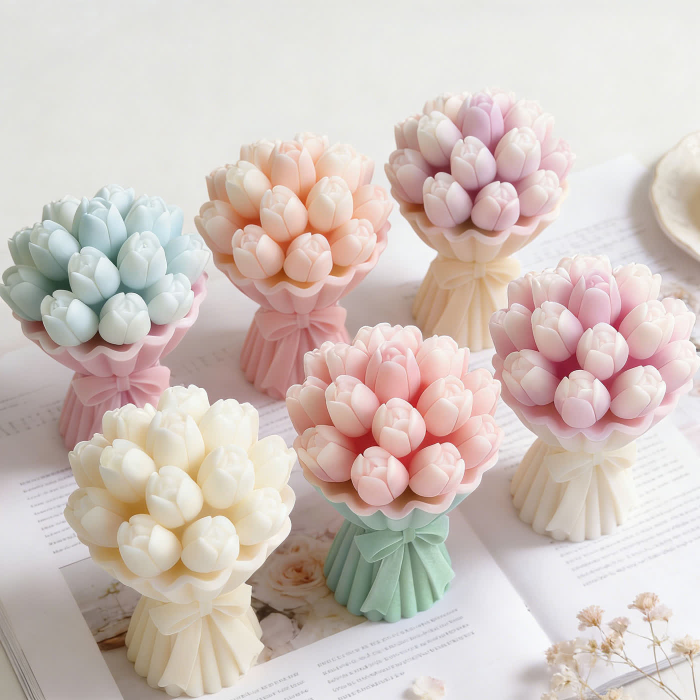 Tulip Flower Candle Mold (WYD-179)