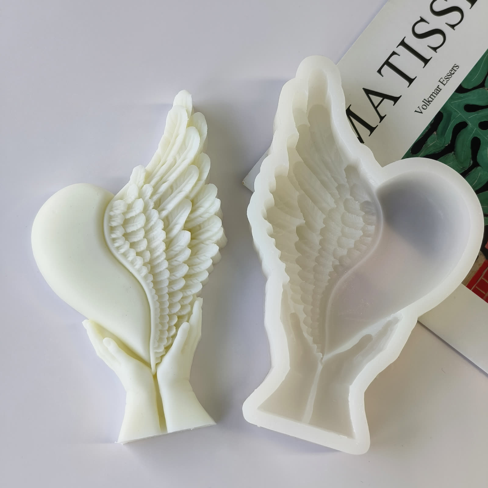 Valentines Heart Candle Mold (WYD-173)