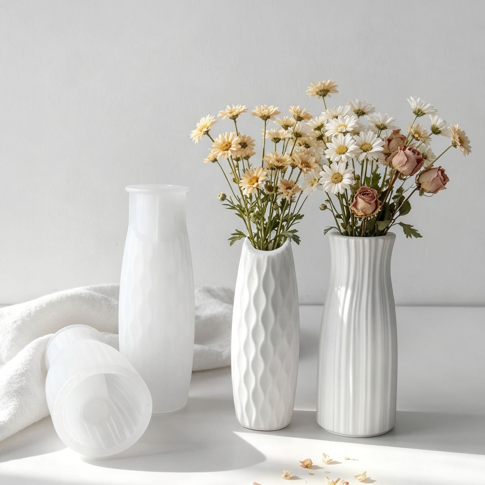 Vase Cement Gypsum Mold (WYD-259)