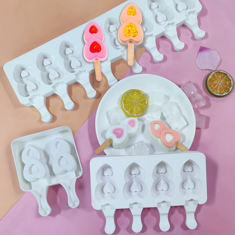 Waterdrop Heart Ice Cream Mold (WYD-596)