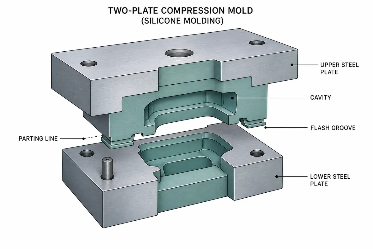 Compression section