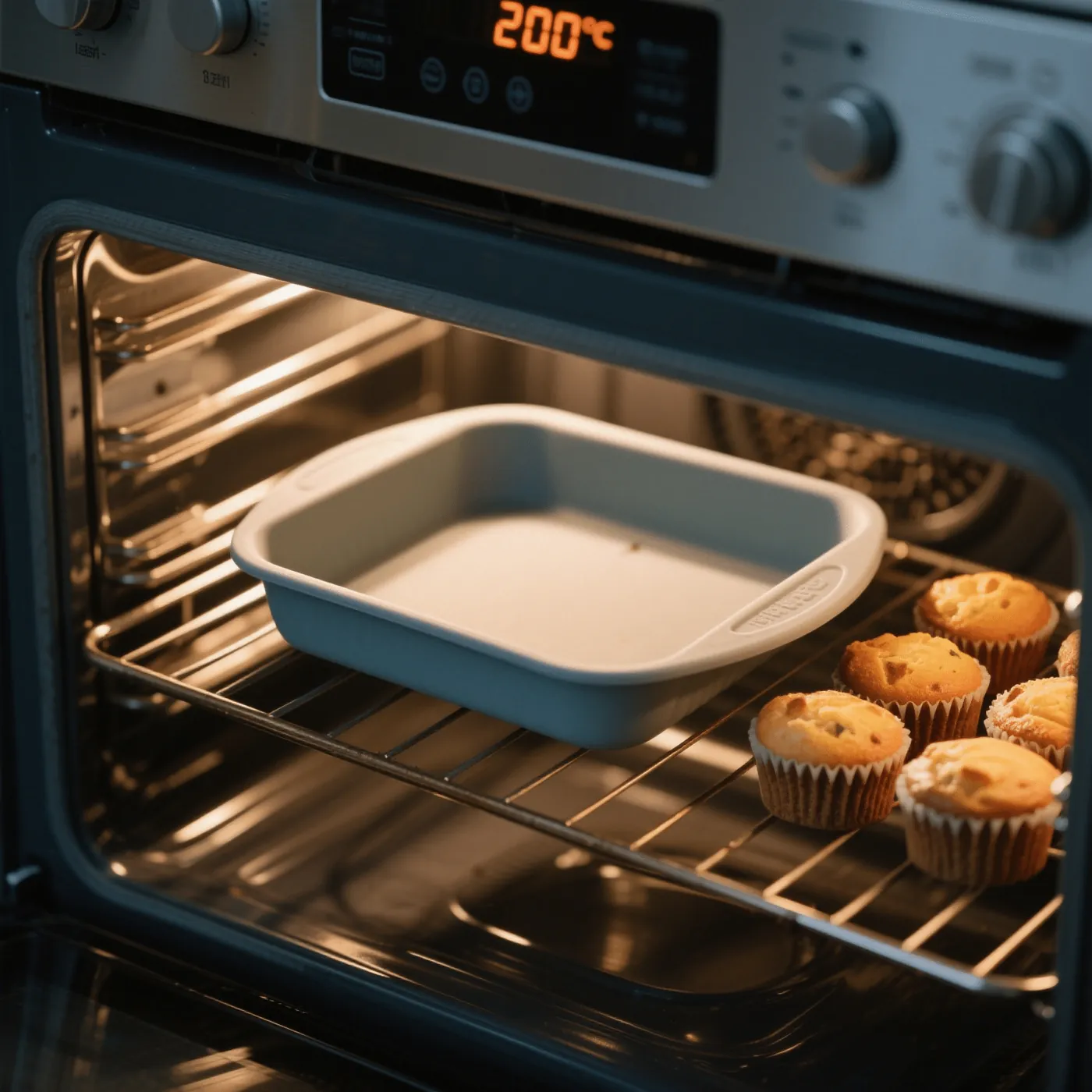Custom silicone baking-mold tray