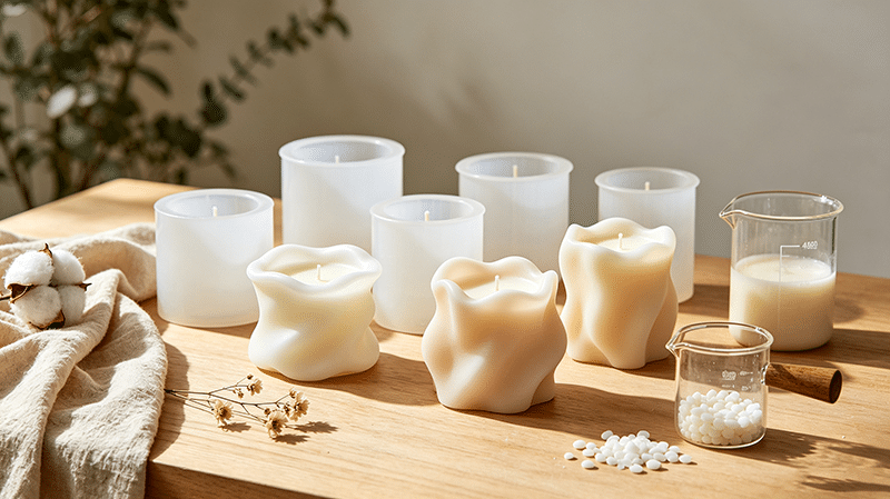 Custom wax melt silicone cavities
