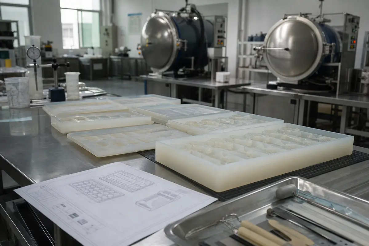 Silicone product development process still