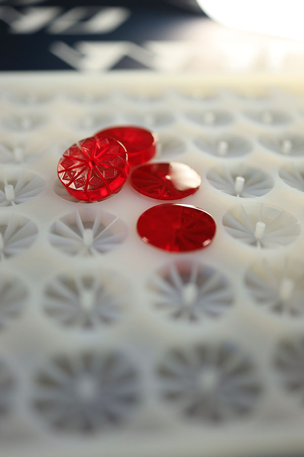 Gummy silicone mold