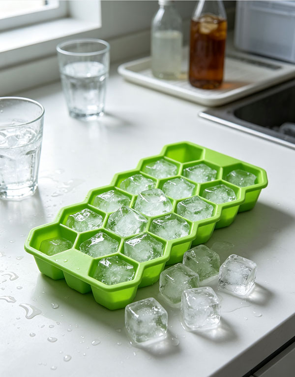 Large ice cube mold
