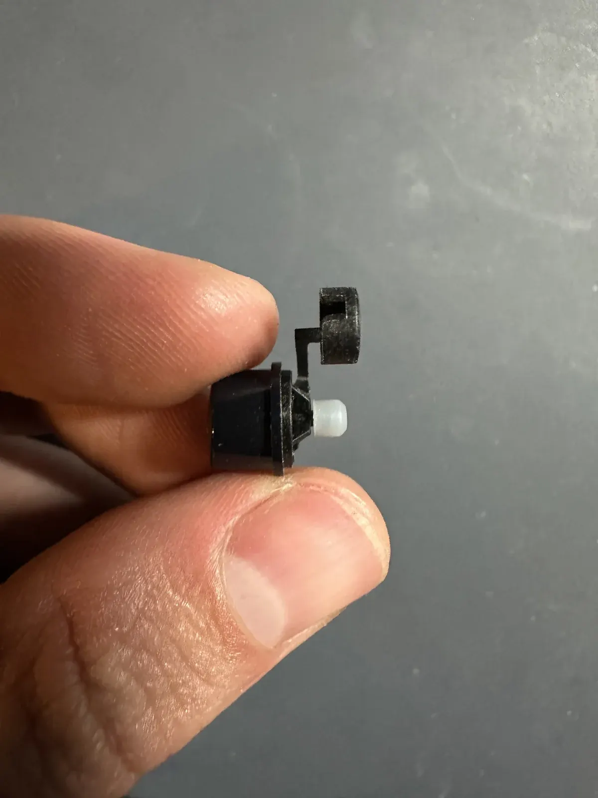 Gamepad silicone dome sample in assembly context