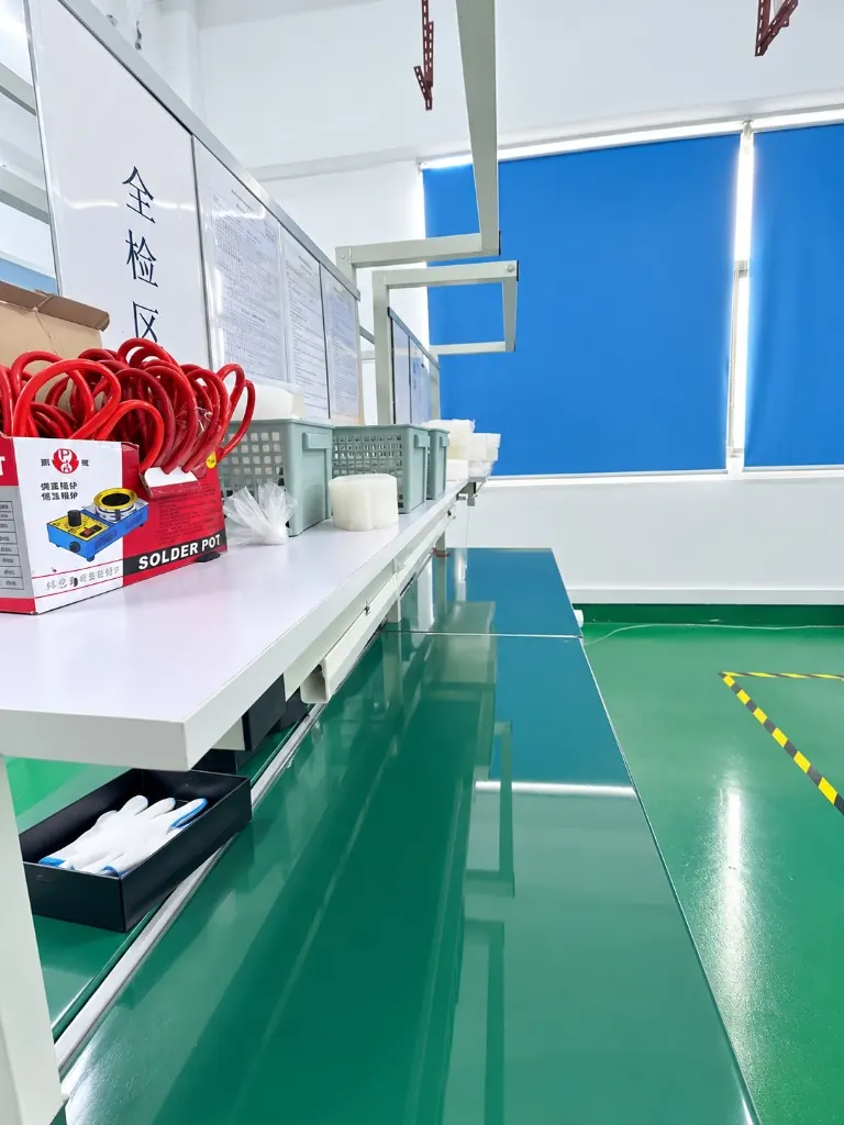 Full inspection bench at the WYD Bao'an plant