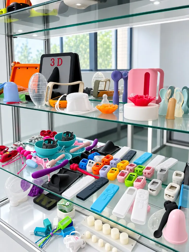 WYD product cabinet of mixed molded silicone OEM parts